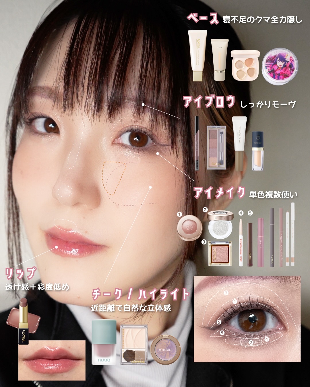 ムースケアチーク 04 モーブソリッド(MAUVE SOLID)/nuse/リキッドチークを使ったクチコミ（2枚目）