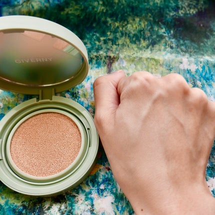 ジヴェルニー 密着カバークッション/GIVERNY/クッションファンデーションを使ったクチコミ(4枚目)