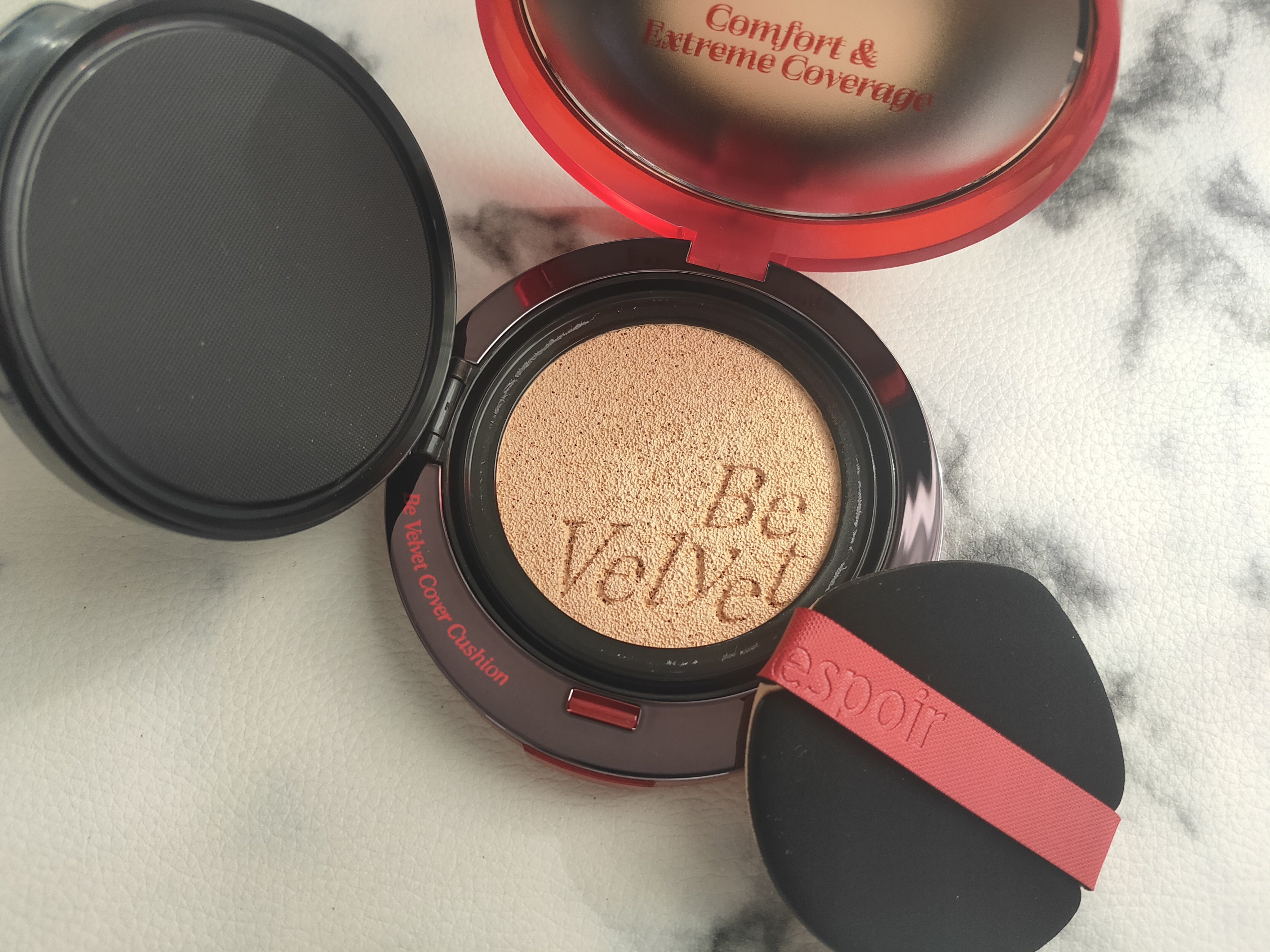 プロテーラービーベルベットカバークッション/espoir/クッションファンデーションを使ったクチコミ（2枚目）