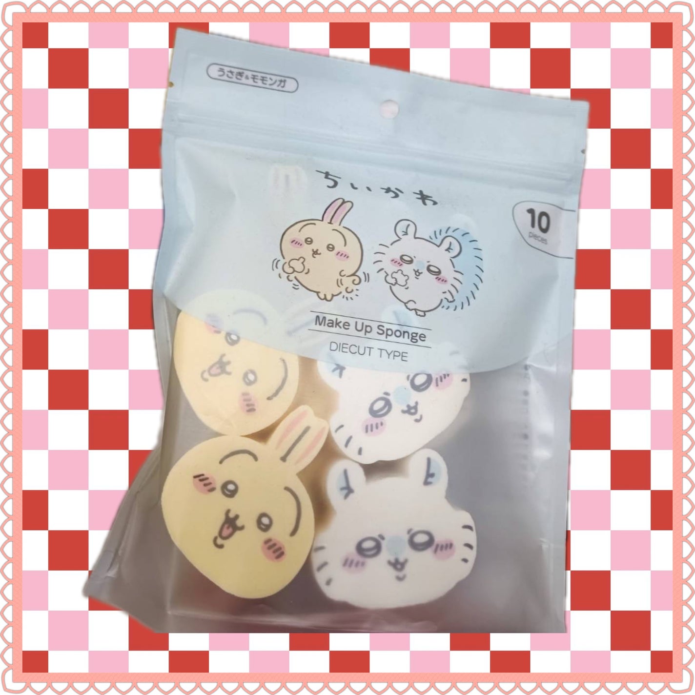 ちいかわ メイクアップスポンジ/ちいかわ/パフ・スポンジを使ったクチコミ(1枚目)