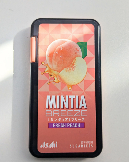 ミンティアブリーズ フレッシュピーチ/アサヒフードアンドヘルスケア/食品を使ったクチコミ(2枚目)