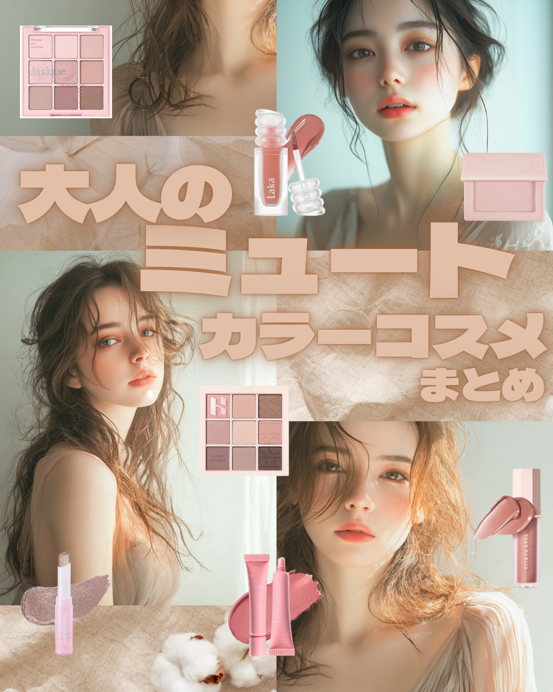 シャドウパレット/dasique/アイシャドウパレットを使ったクチコミ（1枚目）