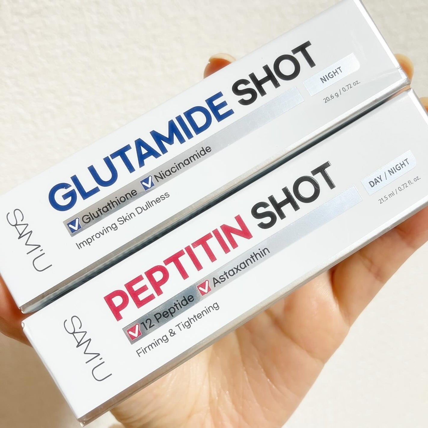 シナジーショットエディション/SAM'U/スキンケアキットを使ったクチコミ(1枚目)