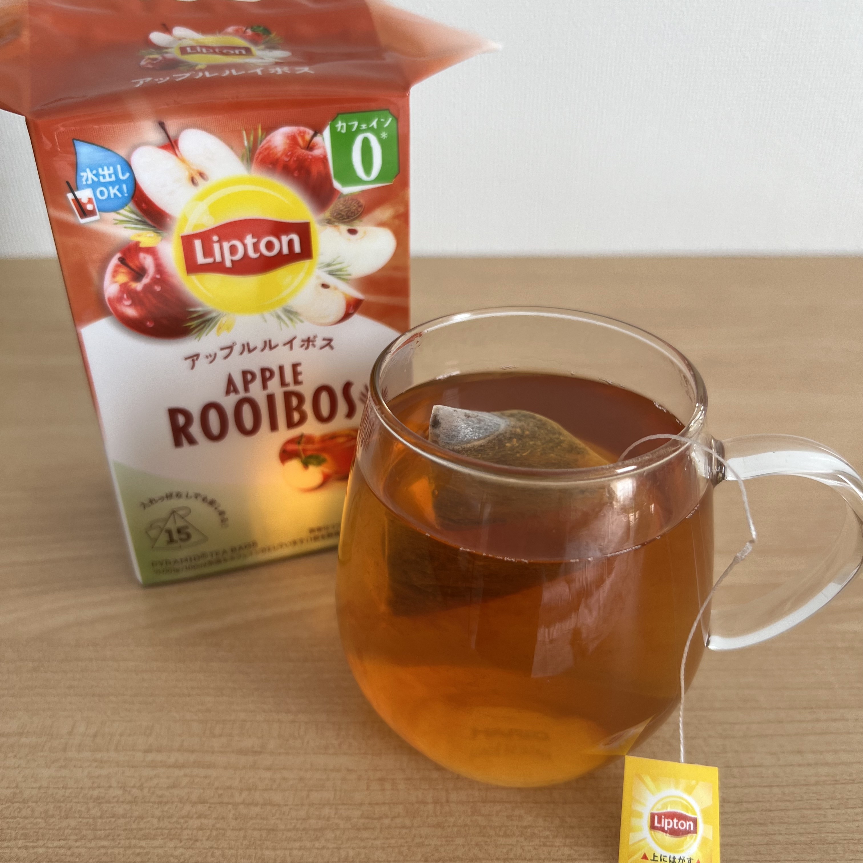 ヘルシースタイル アップルルイボス ティー/リプトン/ドリンクを使ったクチコミ（1枚目）