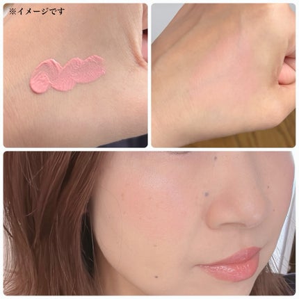 ペタルドロップリキッドブラッシャー/DEAR DAHLIA/リキッドチークを使ったクチコミ(3枚目)