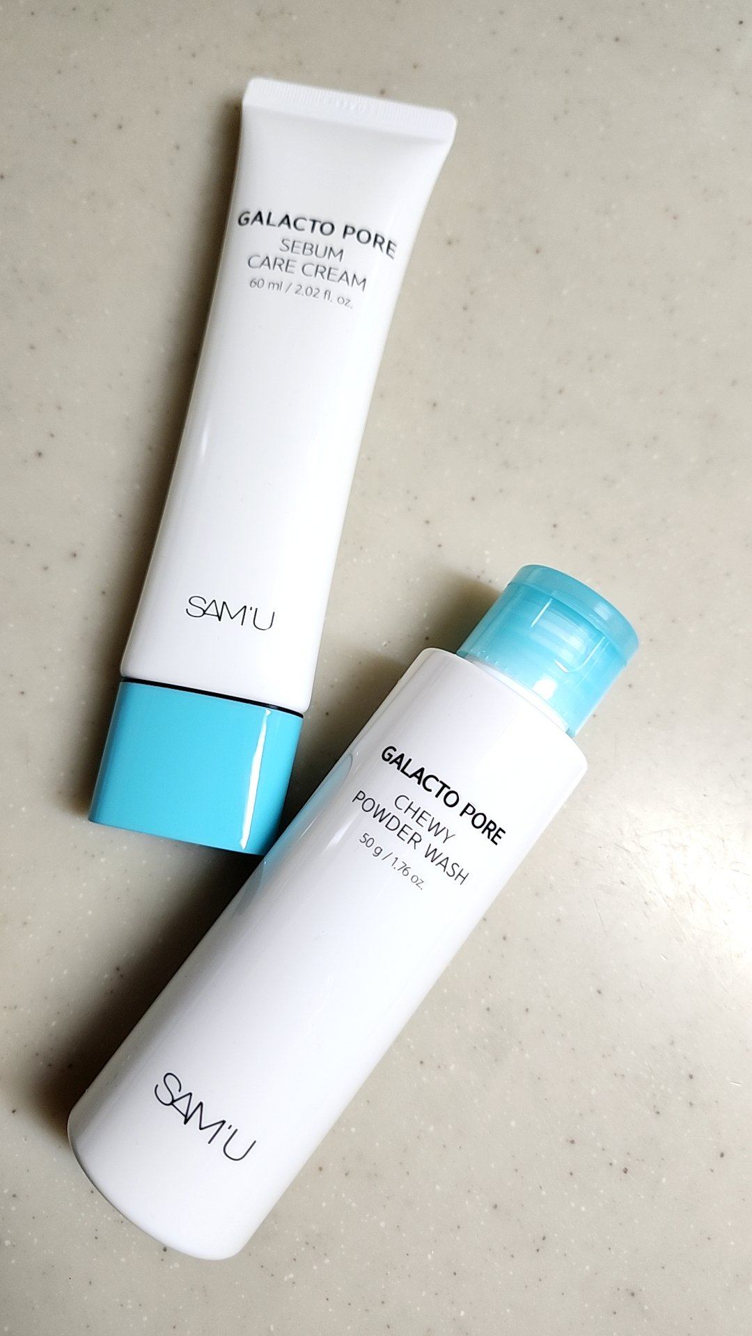 サミュ ガラクトポア チューイー パウダーウォッシュ/SAM'U/洗顔パウダーを使ったクチコミ（2枚目）