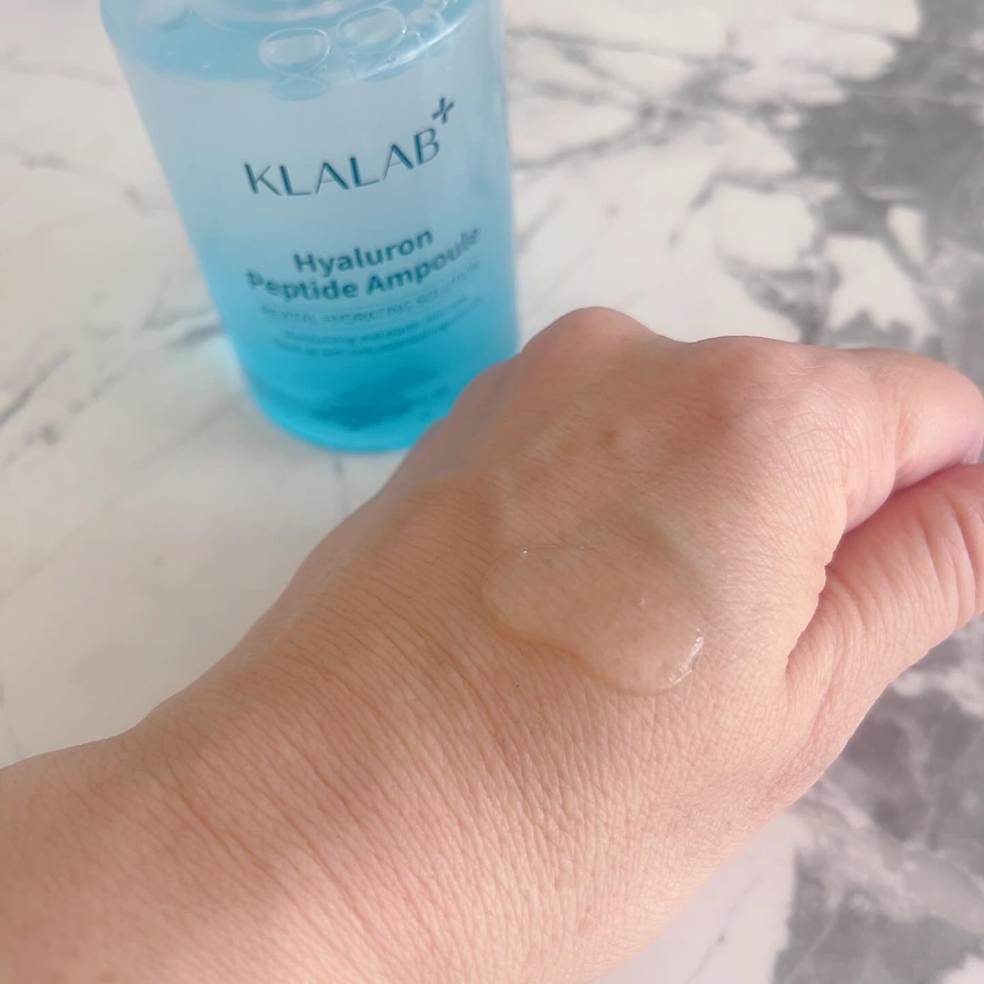 ヒアルロンペプチドアンプル/KLALAB/美容液を使ったクチコミ(4枚目)