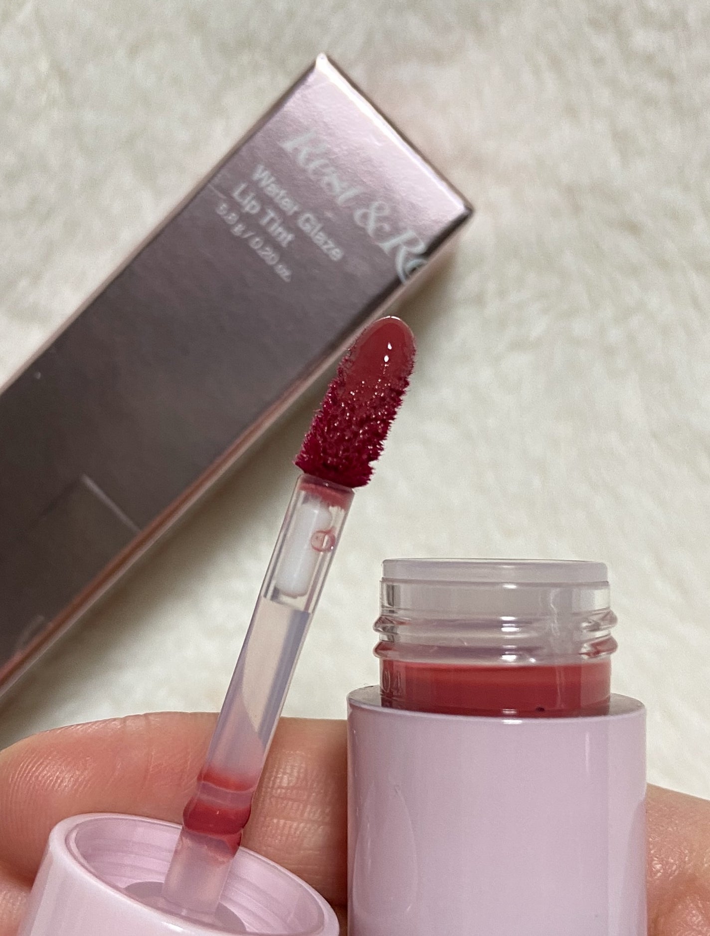 ウォーターグレーズリップティント/Rest & Recreation BEAUTY/リップティントを使ったクチコミ(2枚目)