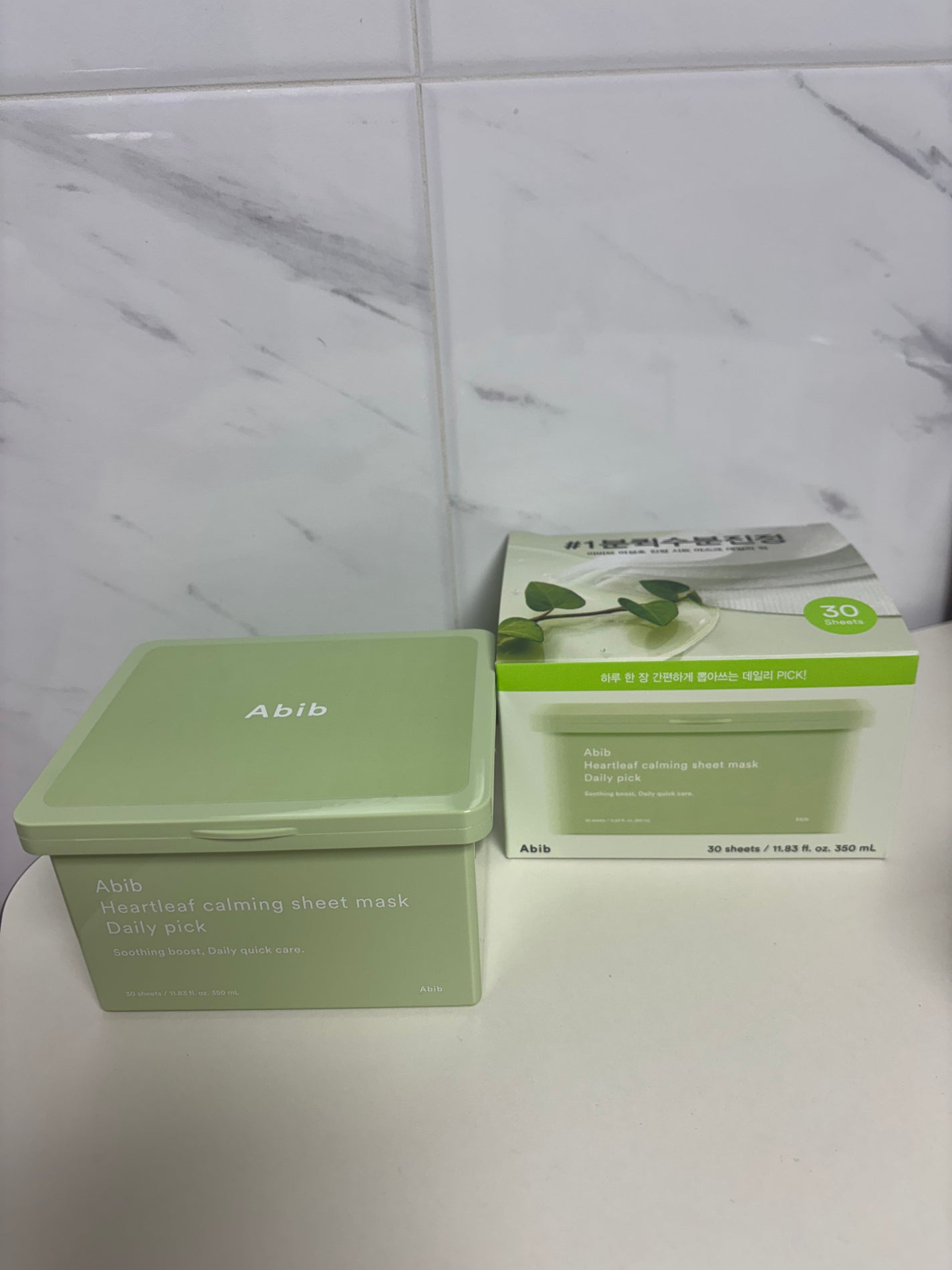 ドクダミシートマスクデイリーピック/Abib /シートマスク・パックを使ったクチコミ(1枚目)