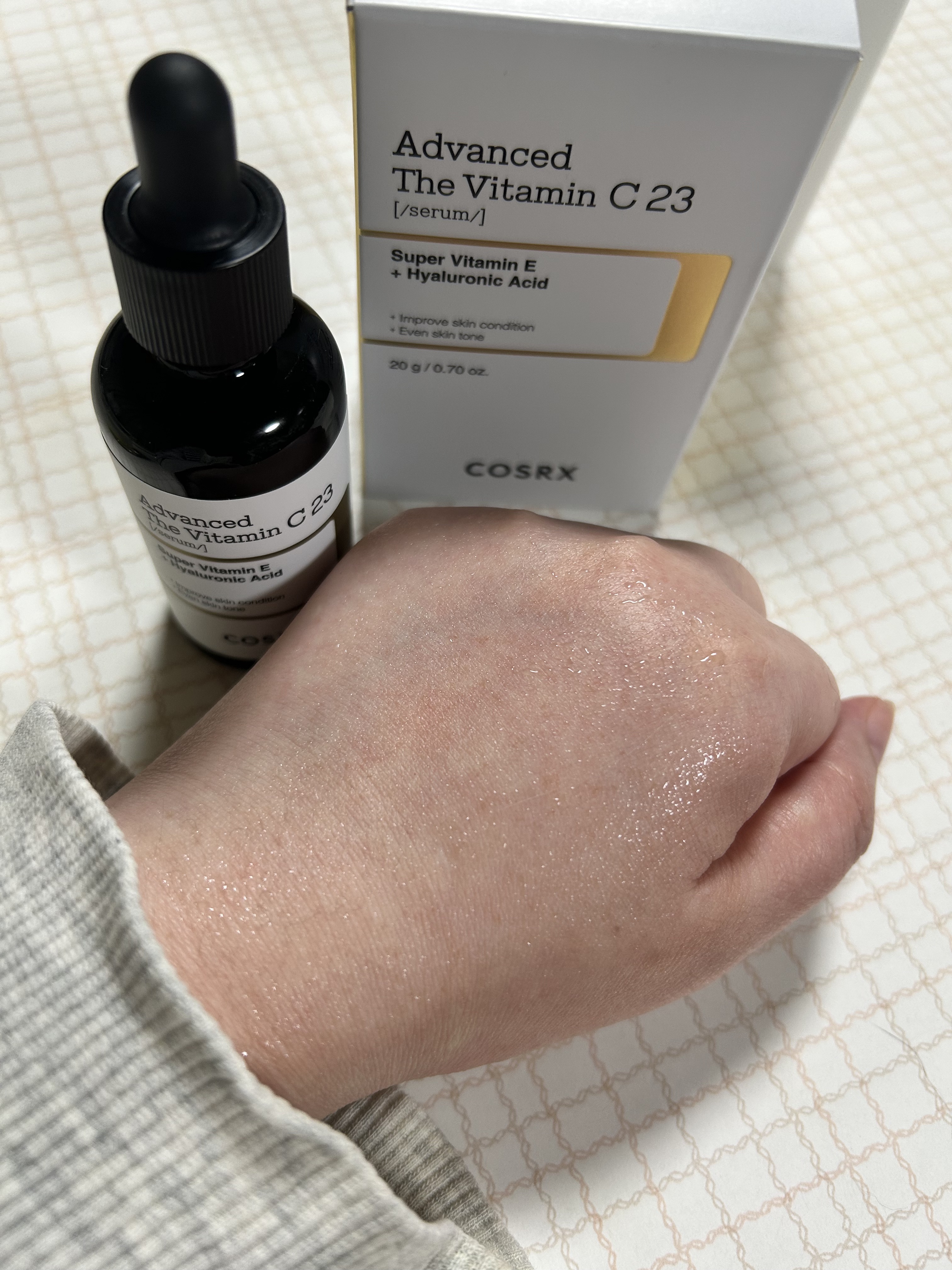 RXアドバンスド ザ・ビタミンC23セラム/COSRX/美容液を使ったクチコミ（3枚目）
