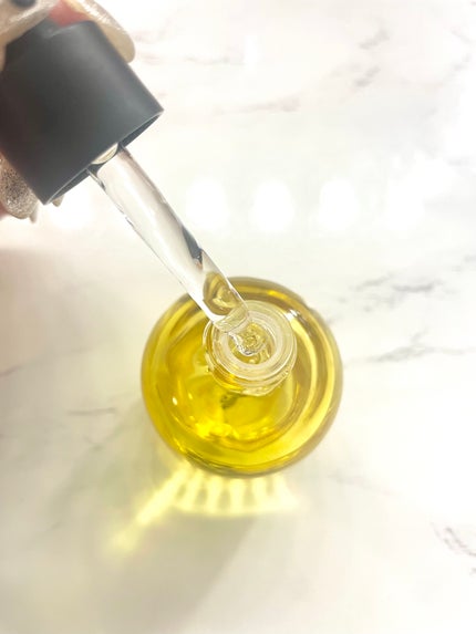 パフュームヘアオイル オスマンサス/La'dor/ヘアオイルを使ったクチコミ(2枚目)