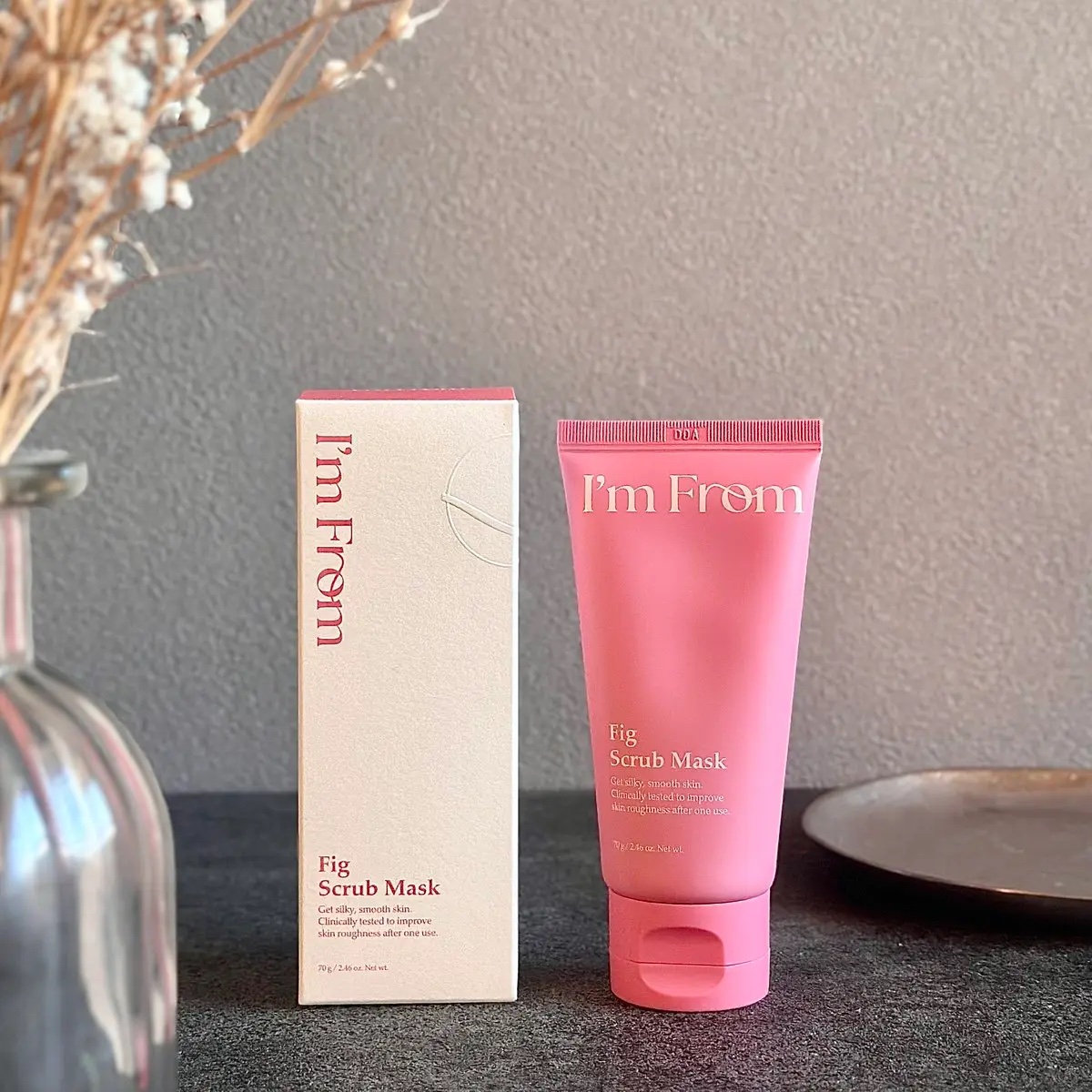 フィグスクラブマスク（チューブタイプ）/I'm from/スクラブ・ゴマージュを使ったクチコミ（1枚目）