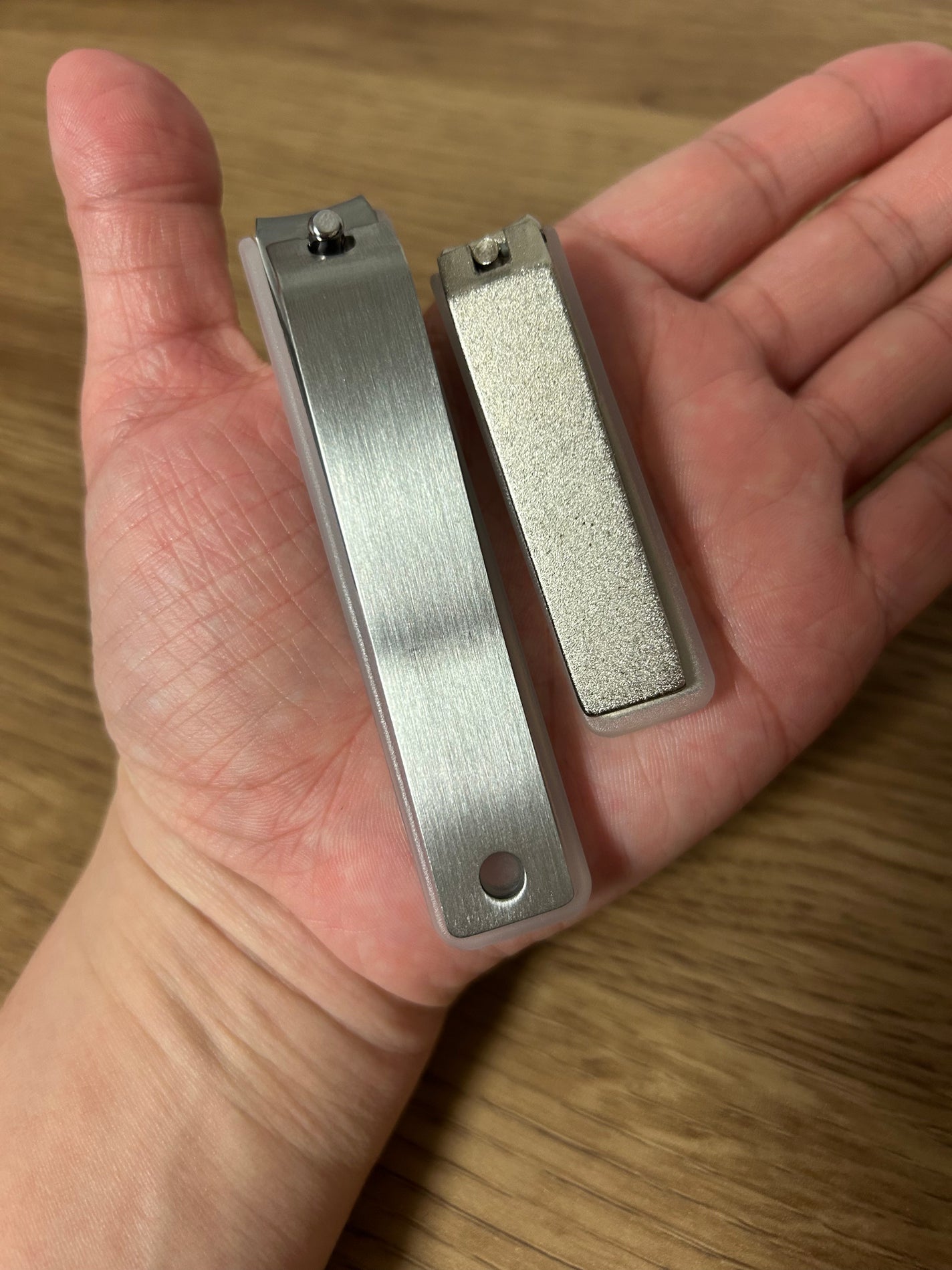 スチール爪切り/無印良品/ネイル用品を使ったクチコミ(2枚目)