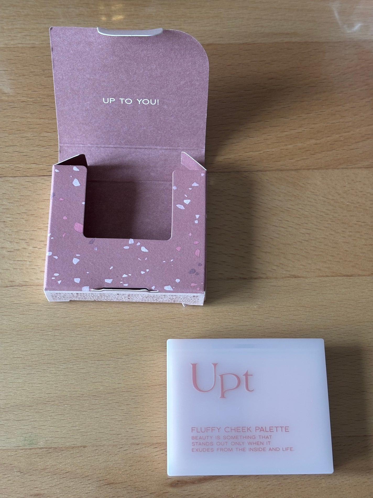 Upt FLUFFY CHEEK PALETTE /Upt/パウダーチークを使ったクチコミ(3枚目)