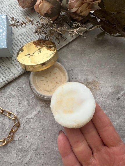 シャイニーパウダー/CHAYA cosme/ルースパウダーを使ったクチコミ(2枚目)