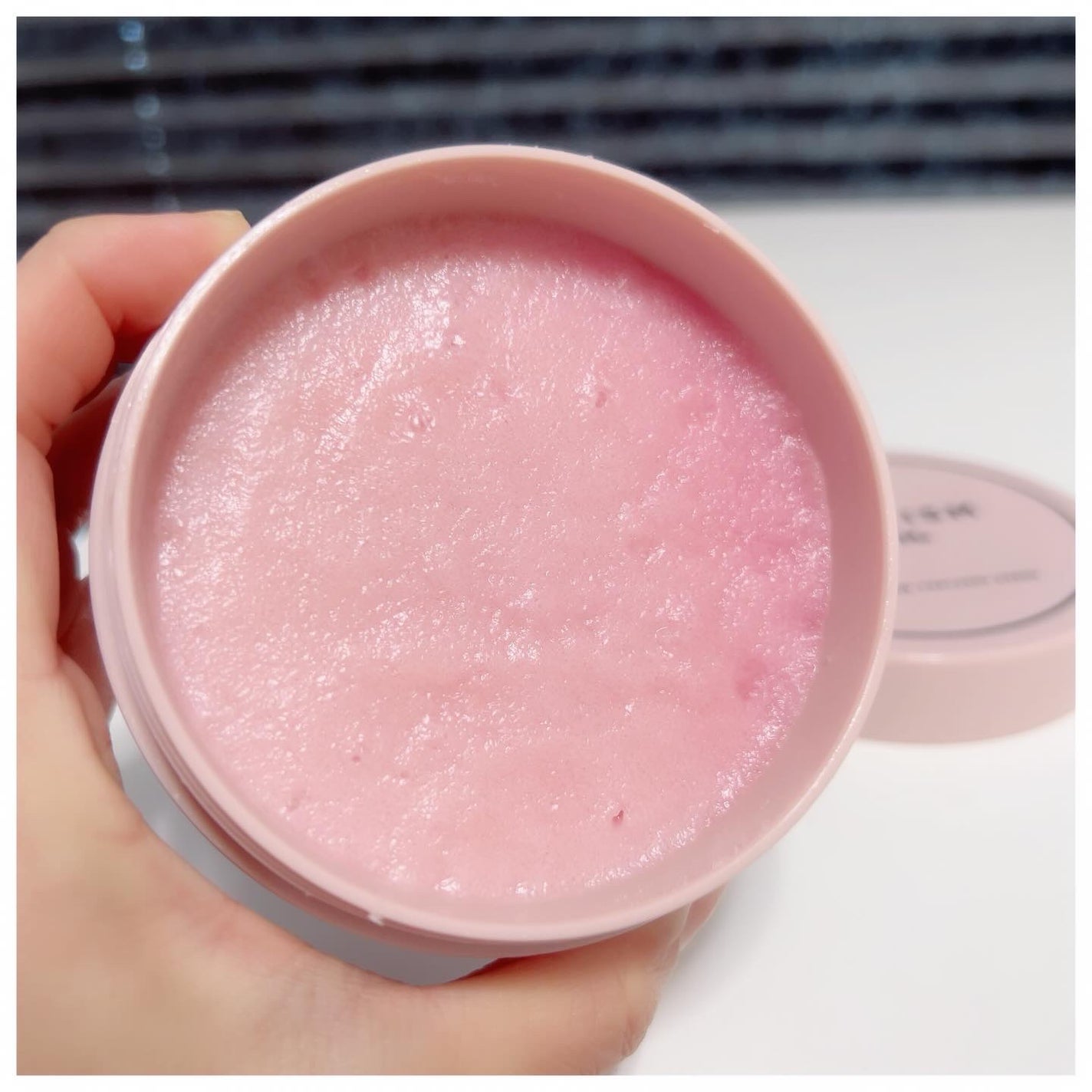 Q+Me スウィート ボム タラソ スクラブ/AGARISM/バスト・ヒップケアを使ったクチコミ(2枚目)