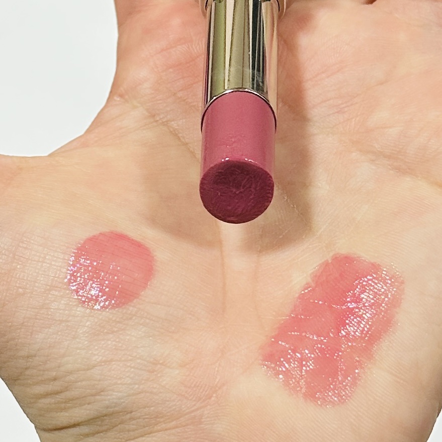 MELTING FIT SHINE BALM/Lummir/口紅を使ったクチコミ（2枚目）