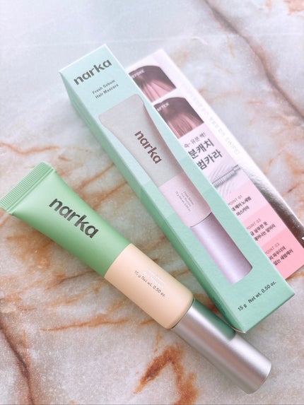 フレッシュセバムヘアマスカラ/narka/その他スタイリングを使ったクチコミ(1枚目)