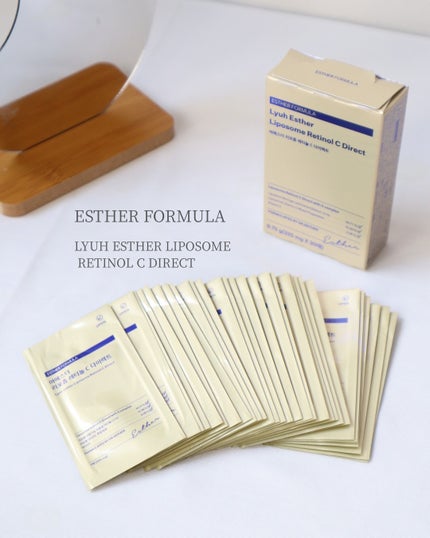 ヨエスターリポソームレチノールCダイレクトフィルム/ESTHER FORMULA/美容サプリメントを使ったクチコミ(1枚目)