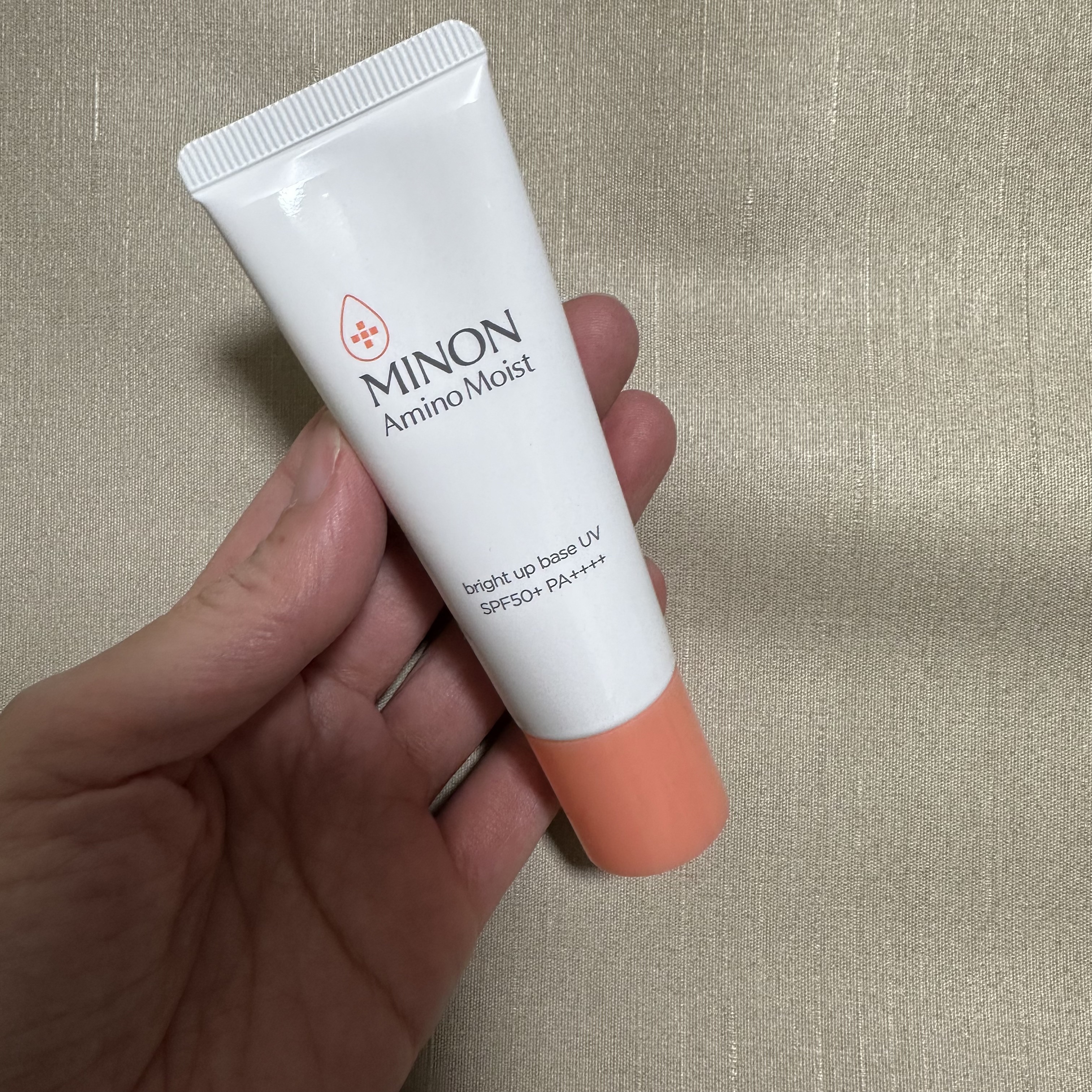 ミノン アミノモイスト ブライトアップベース UV/ミノン/日焼け止めクリームを使ったクチコミ（2枚目）