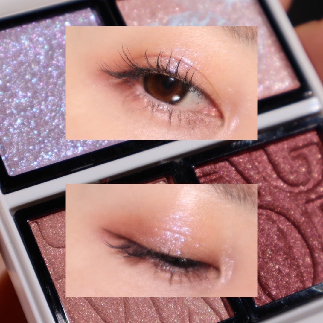 Bloom Collection カスタマイズアイカラー アソート(限定カラー)/マキアージュ/アイシャドウを使ったクチコミ(6枚目)