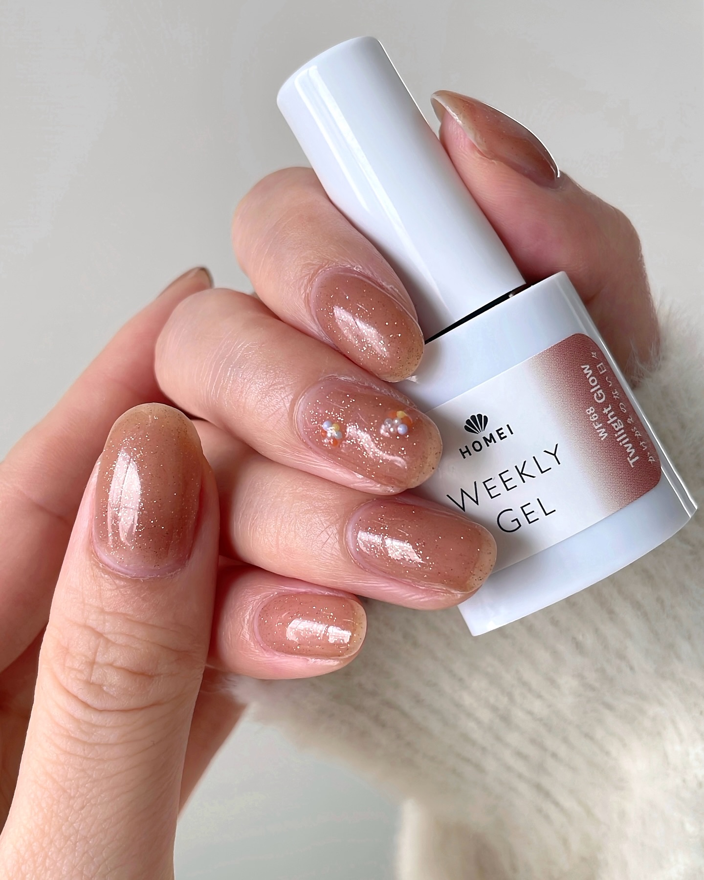 HOMEI ウィークリージェル/HOMEI/ジェルネイルを使ったクチコミ（2枚目）