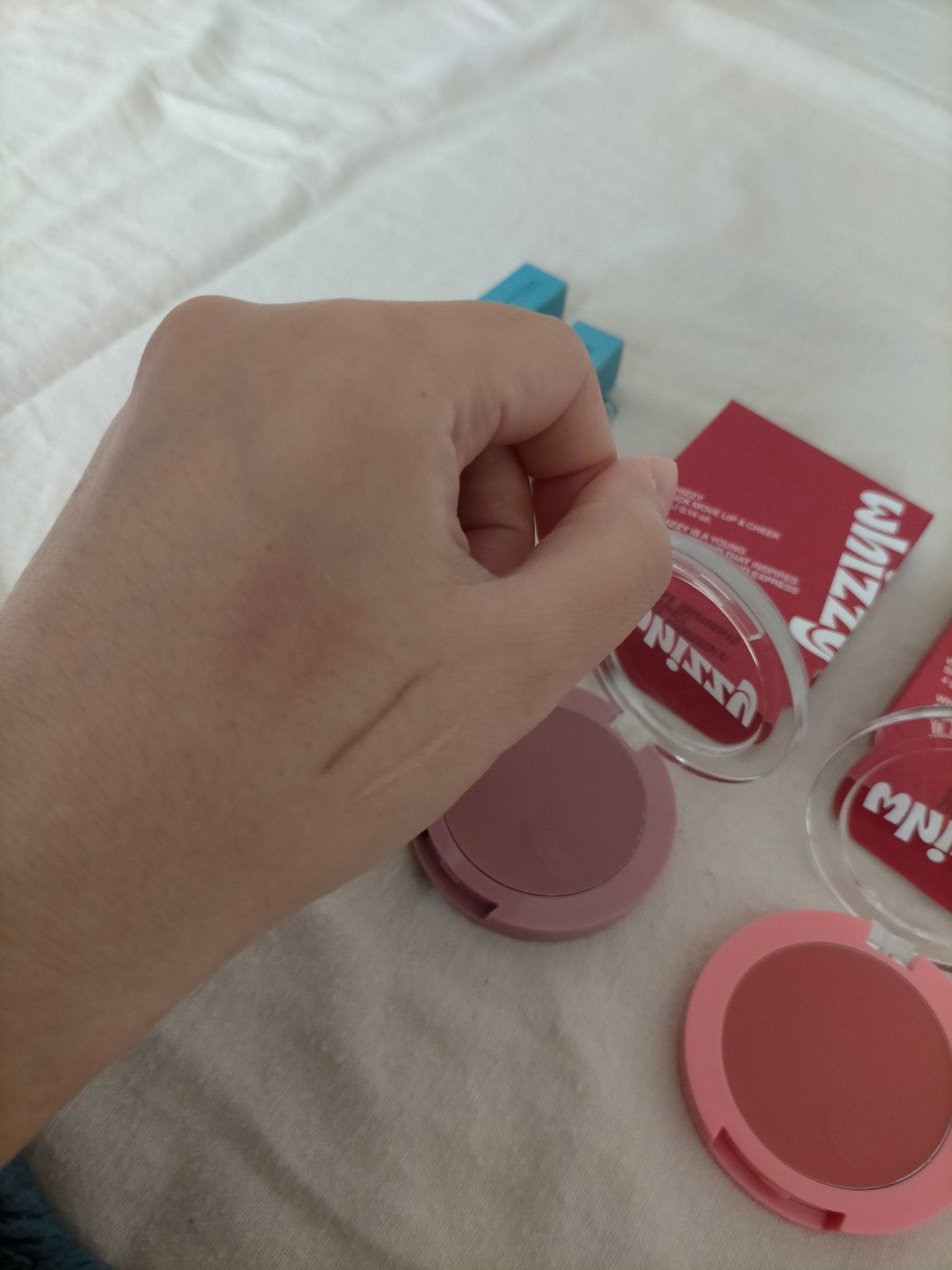 SLICK MOVE LIP&CHEEK/WHIZZY/ジェル・クリームチークを使ったクチコミ(3枚目)