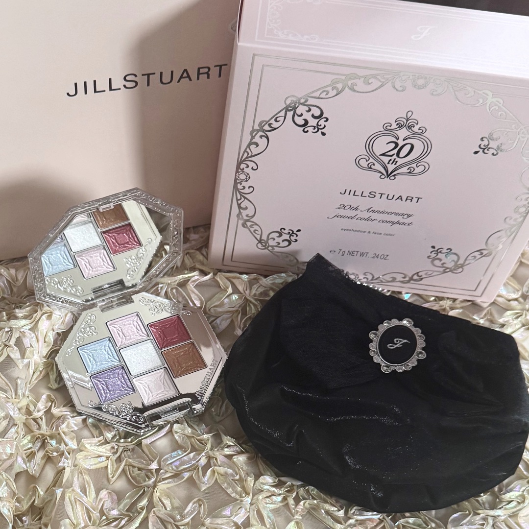 ジルスチュアート  20th アニバーサリー ジュエルカラーコンパクト/JILL STUART/アイシャドウパレットを使ったクチコミ（2枚目）