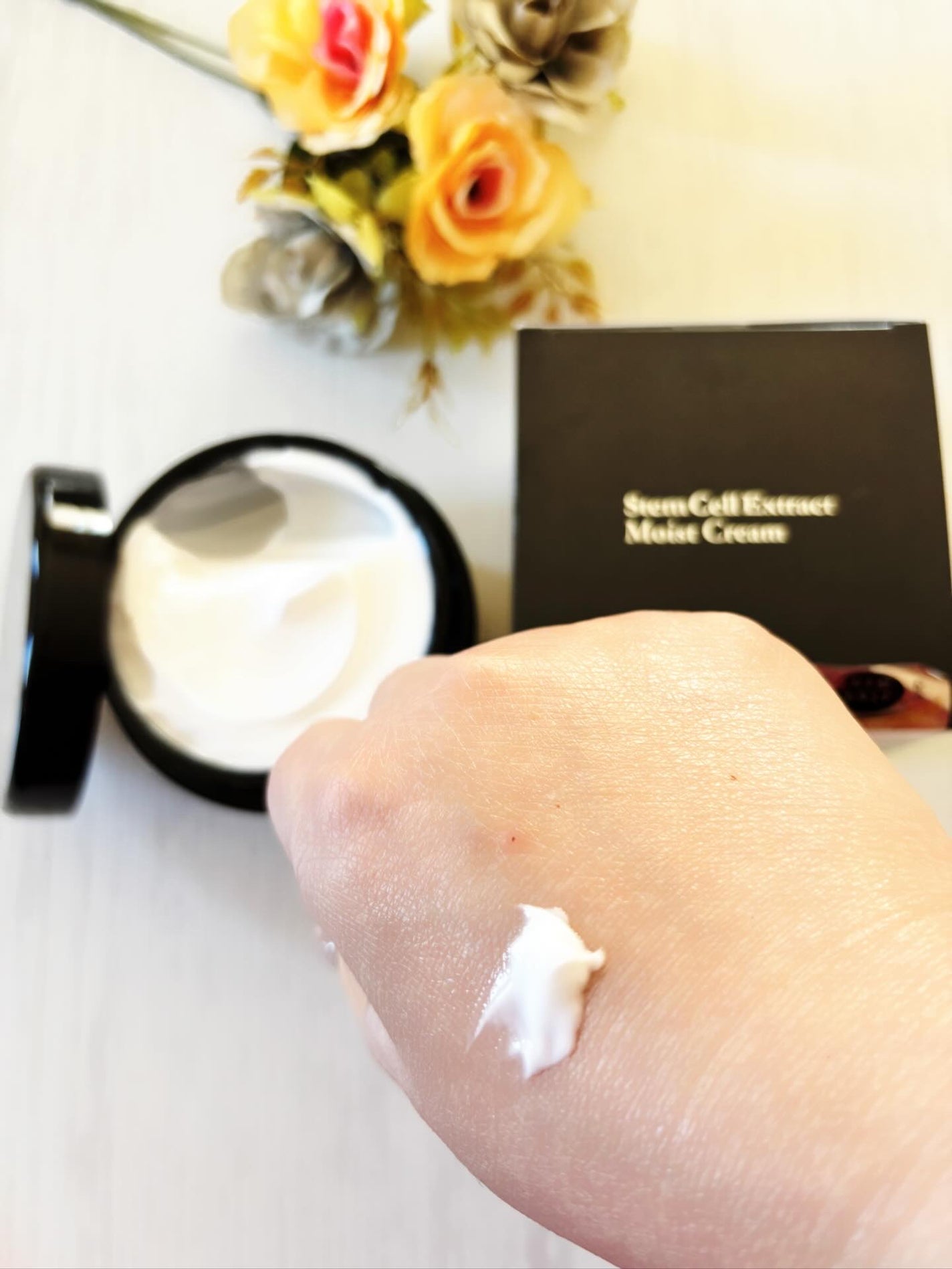 プラチナレーベル ヒト幹細胞エキス(*1)配合 美容クリーム/プラチナレーベル/フェイスクリームを使ったクチコミ(3枚目)