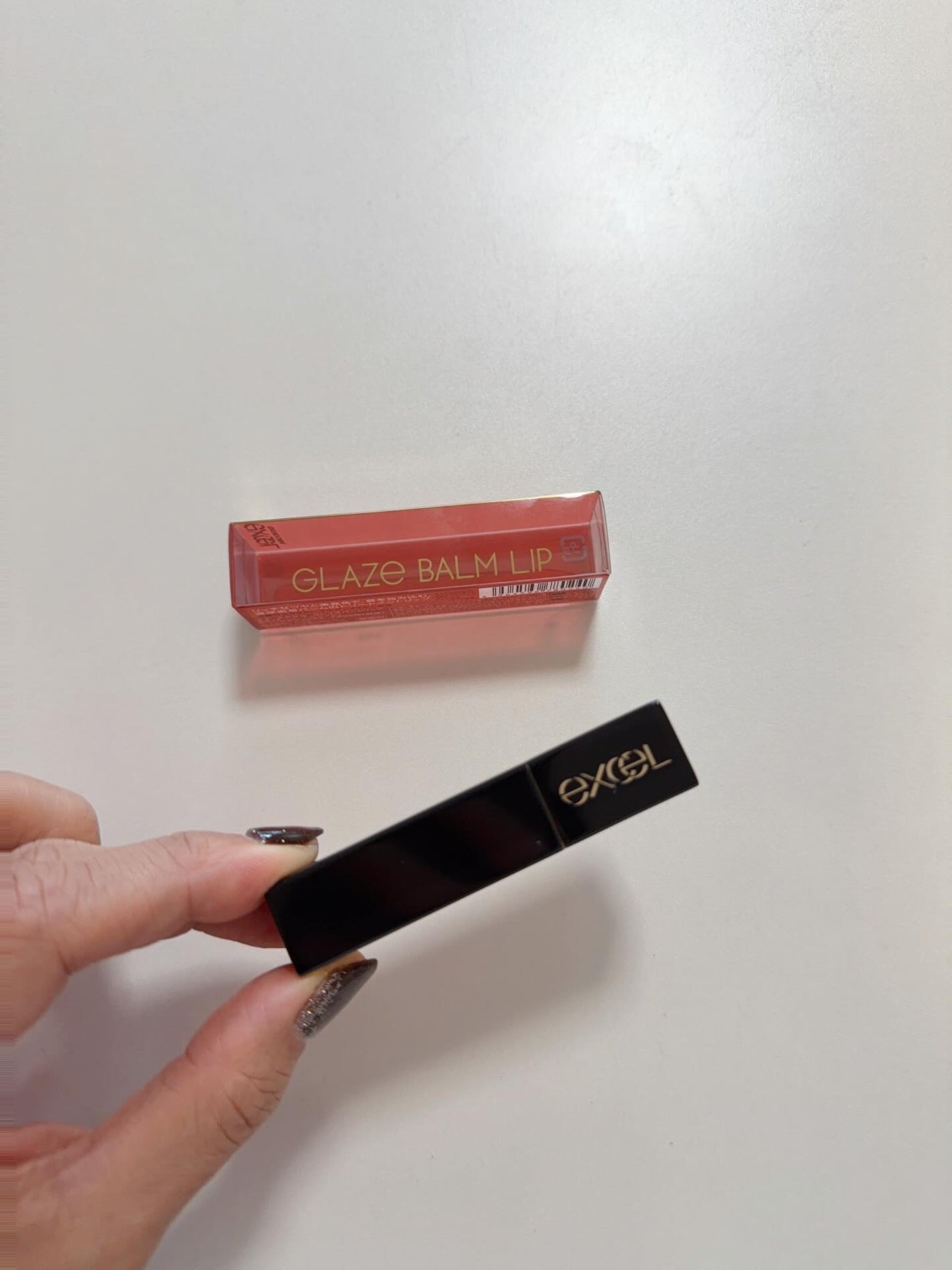 グレイズバームリップ/excel/口紅を使ったクチコミ(2枚目)