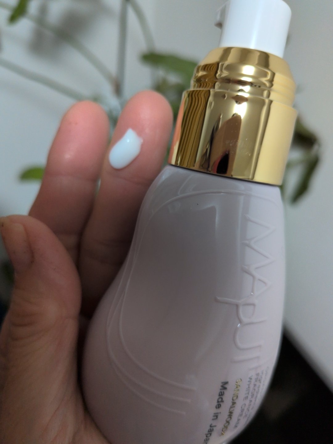 オーガニックフレグランスホワイトクリーム MAPUTI -サンダルウッド×マプティの香り-/MAPUTI/デリケートゾーンケアを使ったクチコミ（3枚目）