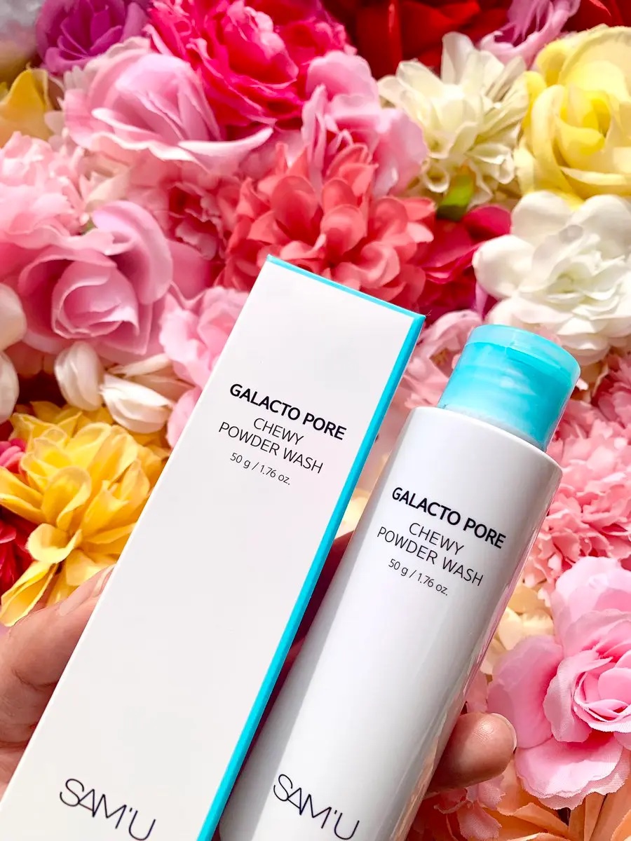 サミュ ガラクトポア チューイー パウダーウォッシュ/SAM'U/洗顔パウダーを使ったクチコミ（2枚目）