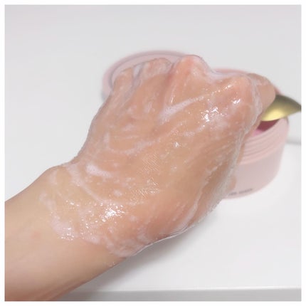 Q+Me スウィート ボム タラソ スクラブ/AGARISM/バスト・ヒップケアを使ったクチコミ(5枚目)