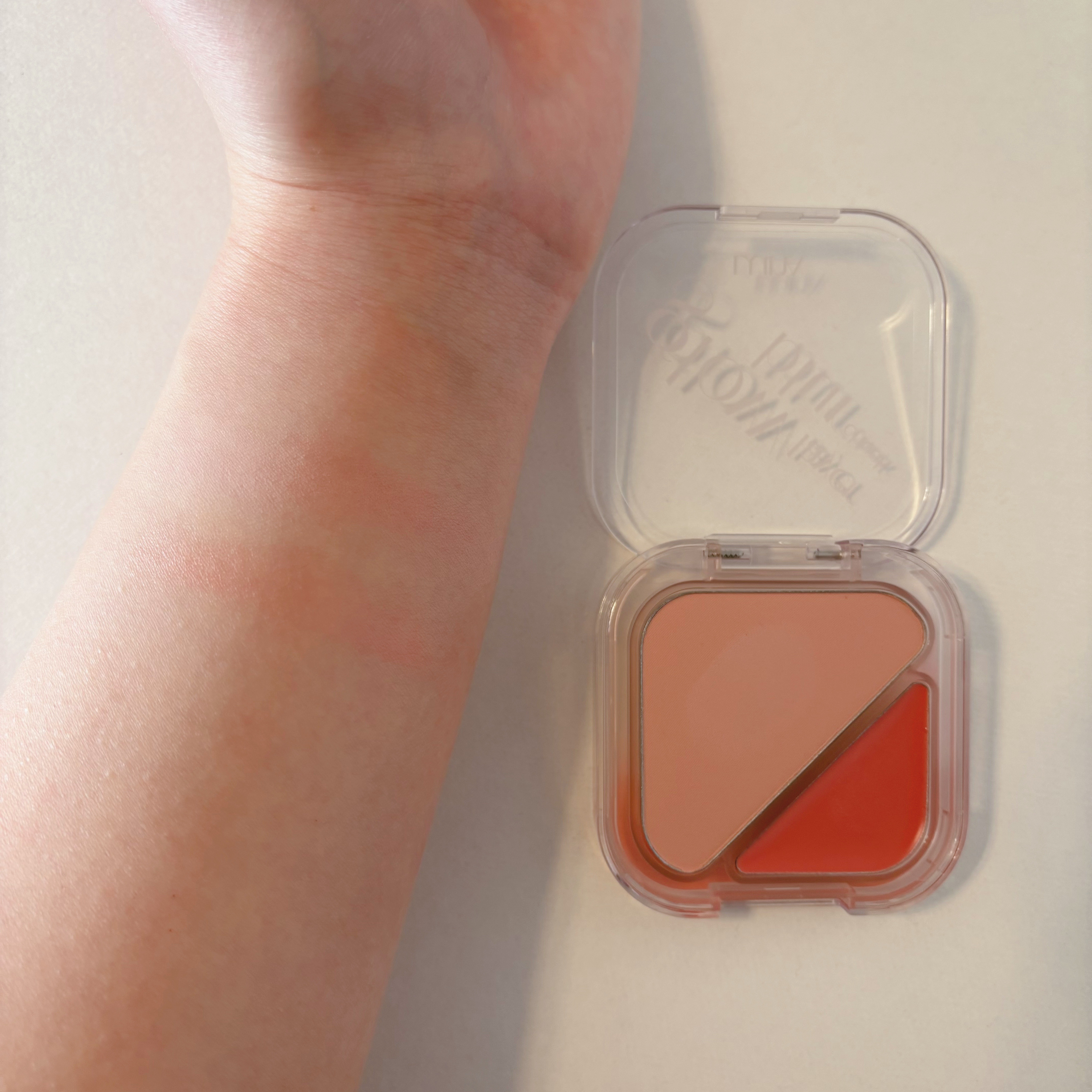 グローレイヤーブラーチーク 05 スリーピーピンク/LUNA/パウダーチークを使ったクチコミ（3枚目）