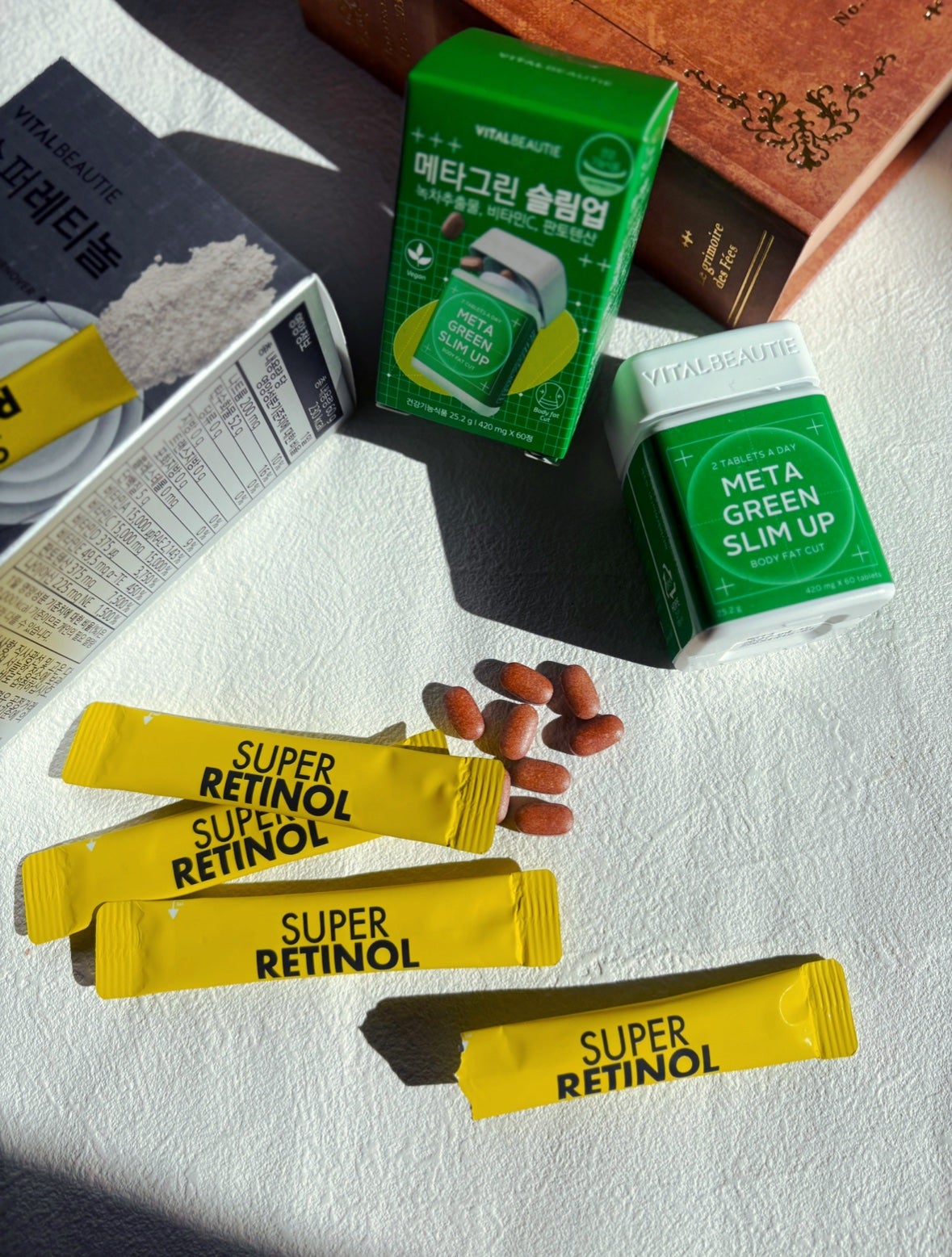 メタグリーンスリムアップ/VITALBEAUTIE/ボディサプリメントを使ったクチコミ(1枚目)