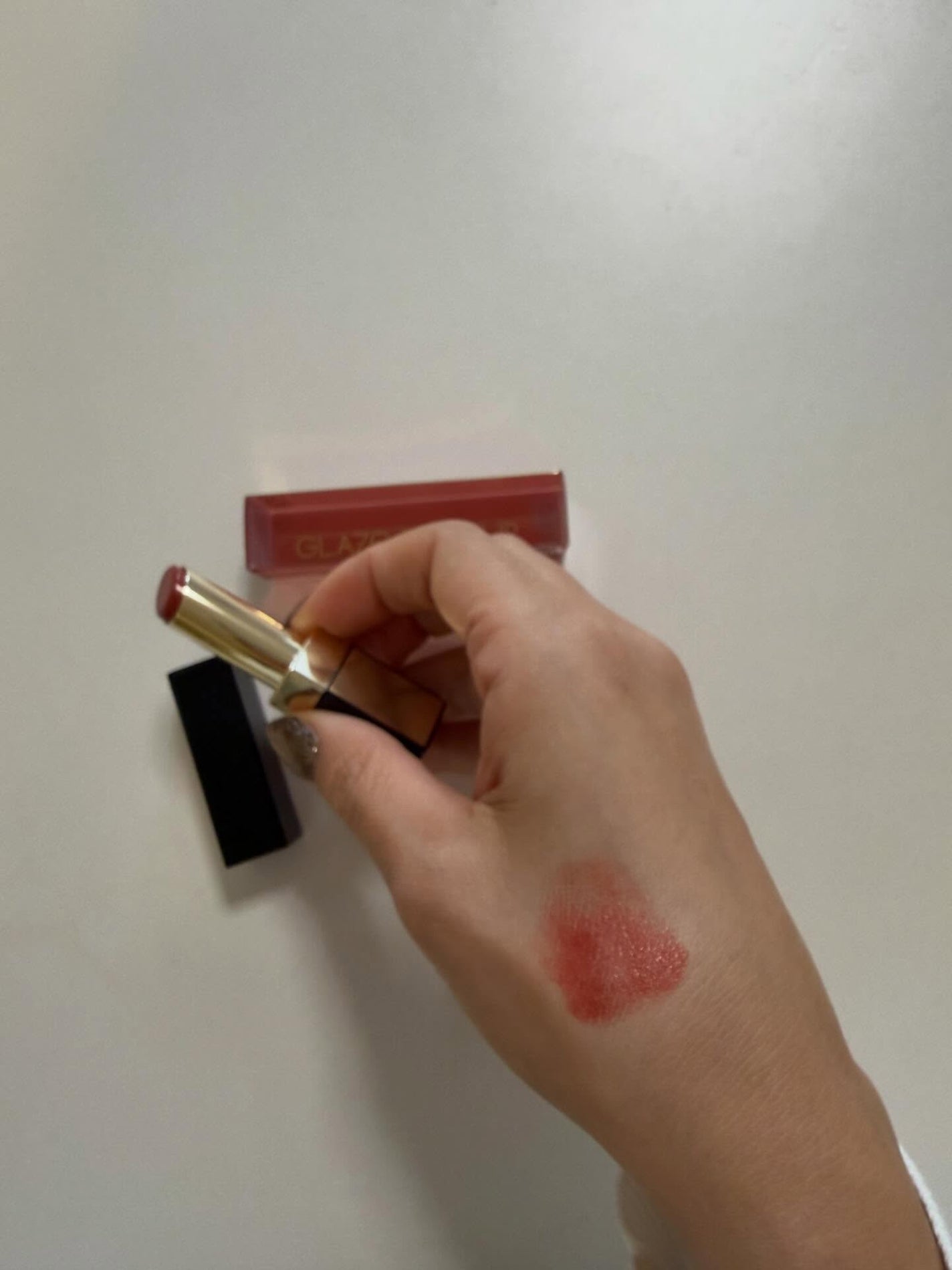 グレイズバームリップ/excel/口紅を使ったクチコミ(4枚目)