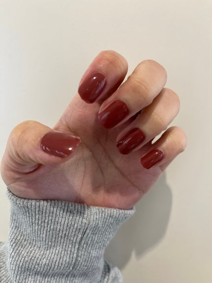 セミキュアジェルネイル(ハンド)/ohora/ネイルシールを使ったクチコミ(3枚目)