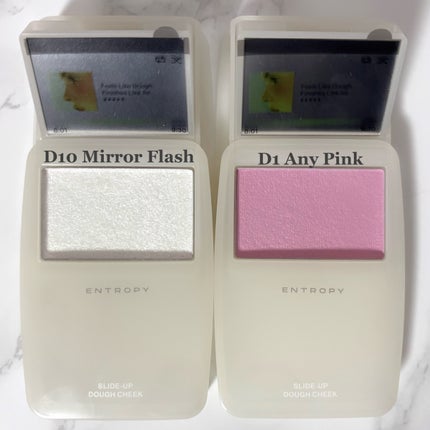 スライドアップドウチーク/ENTROPY/ジェル・クリームチークを使ったクチコミ(2枚目)
