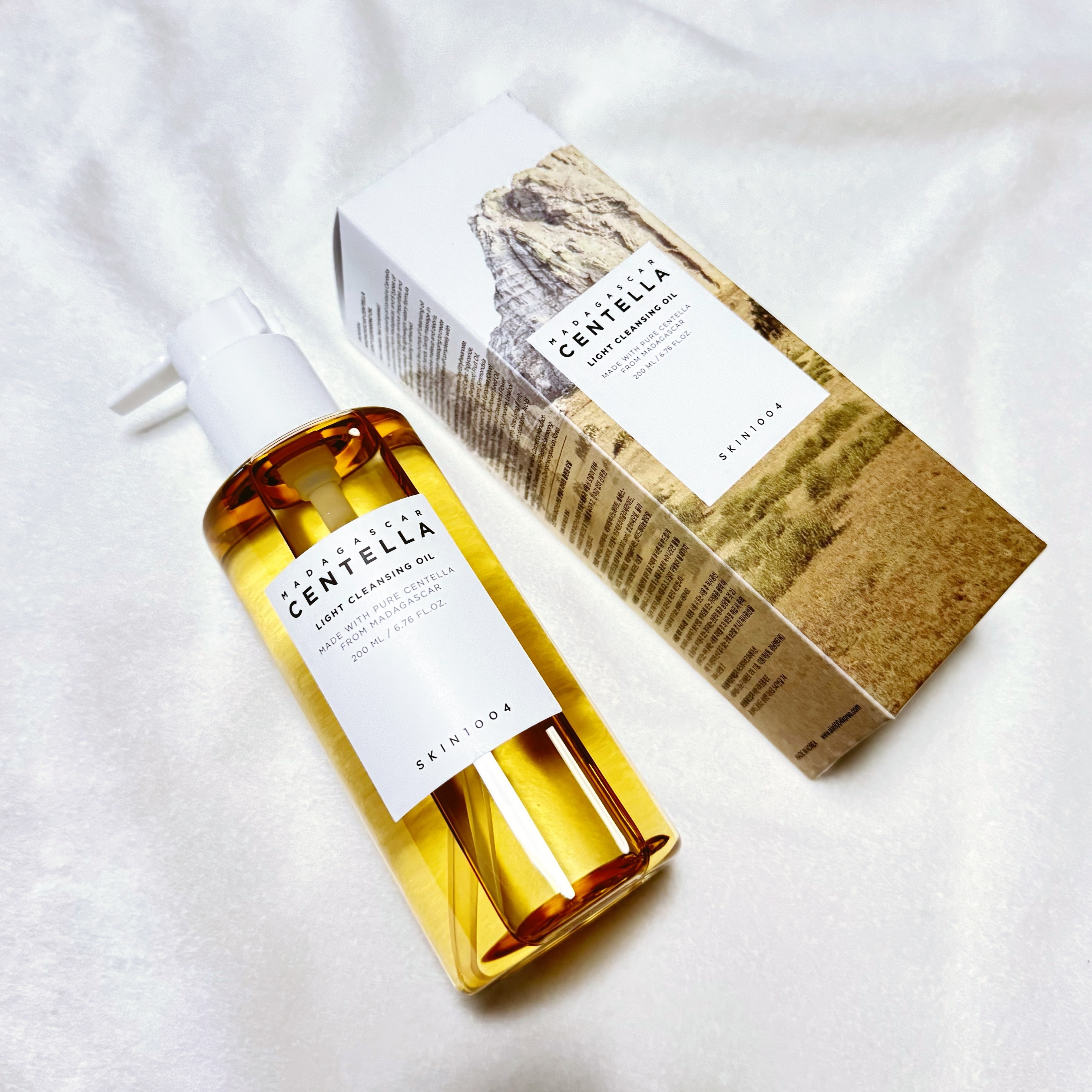 センテラ ライトクレンジングオイル/SKIN1004/オイルクレンジングを使ったクチコミ（1枚目）