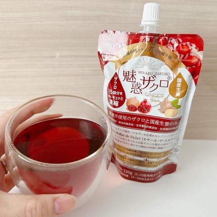 魅惑ザクロ /ジンジャーブースト/魅惑ザクロ/美容ドリンクを使ったクチコミ(4枚目)