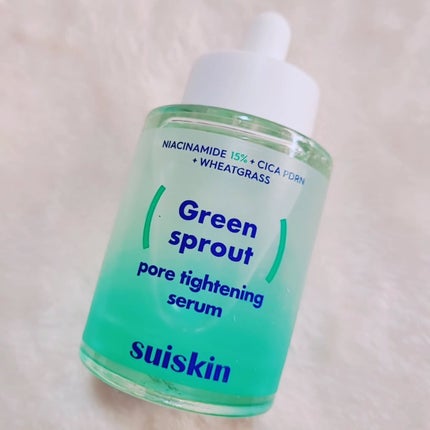 若芽ポアタイトニングセラム/suiskin/美容液を使ったクチコミ(3枚目)