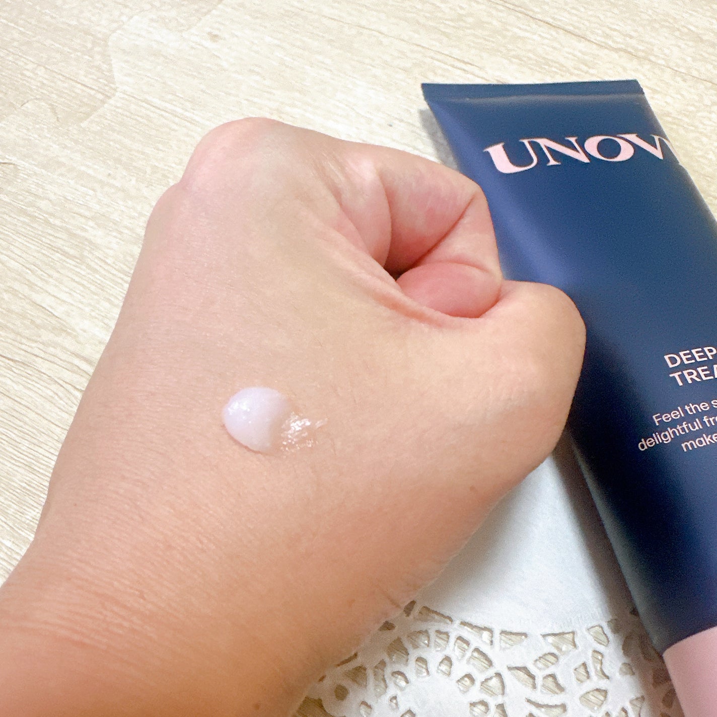 ディープダメージトリートメントEX/UNOVE/洗い流すヘアトリートメントを使ったクチコミ(5枚目)