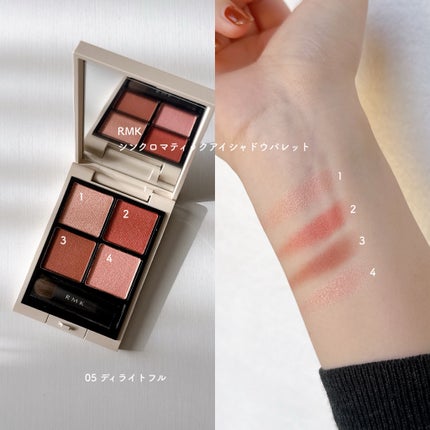 RMK シンクロマティック アイシャドウパレット/RMK/アイシャドウパレットを使ったクチコミ(1枚目)