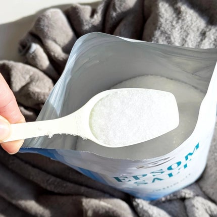 Epsom Salt (エプソムソルト) 国産(岡山県産)/EARTH CONSCIOUS (アースコンシャス)/無機塩系入浴剤を使ったクチコミ(3枚目)