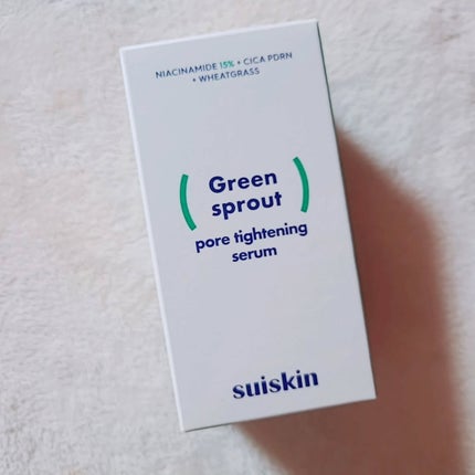 若芽ポアタイトニングセラム/suiskin/美容液を使ったクチコミ(2枚目)