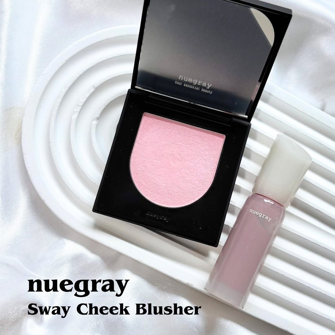 スウェイチークブラッシャー/nuegray/ジェル・クリームチークを使ったクチコミ(1枚目)