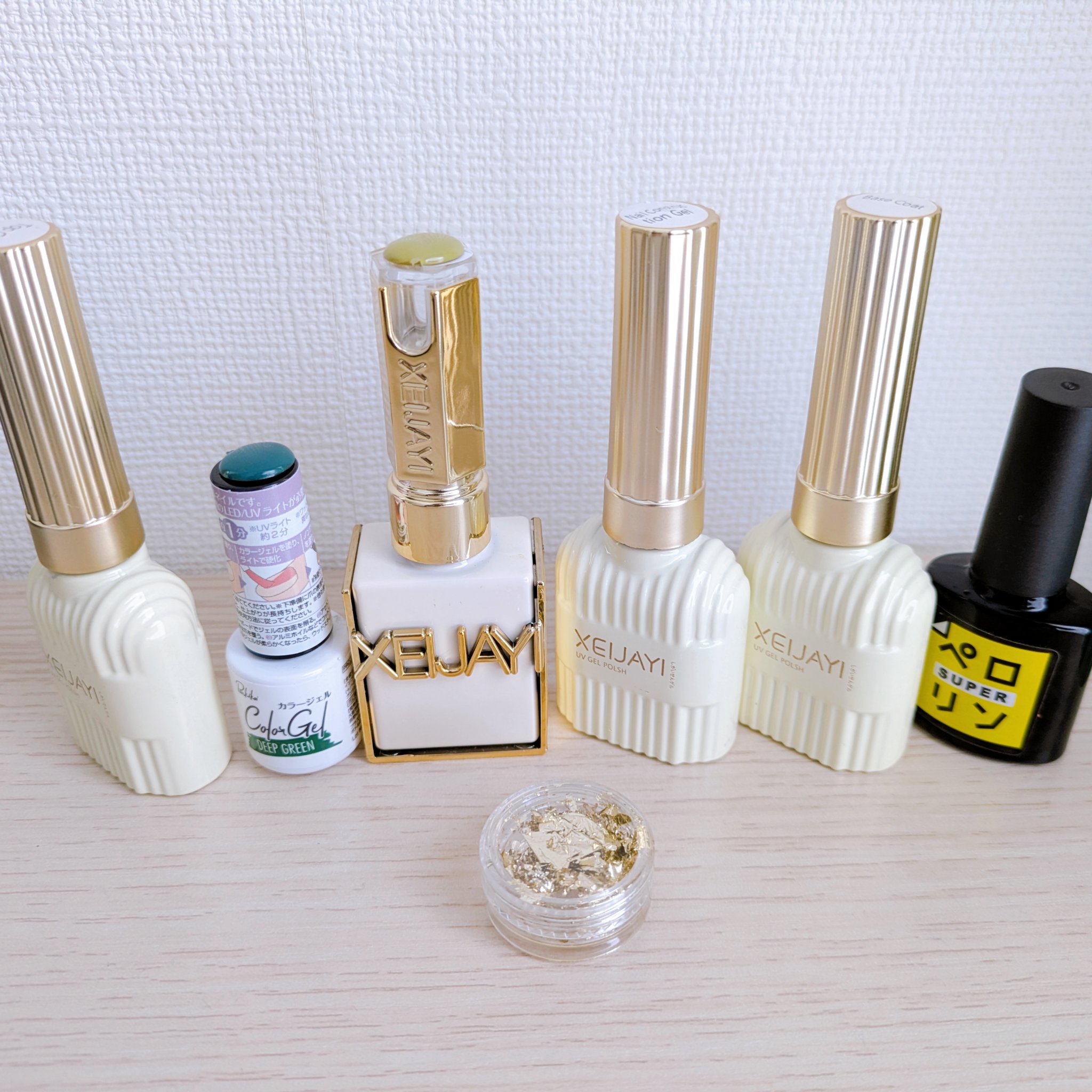 ネイルホイル/セリア/ネイルシールを使ったクチコミ（3枚目）