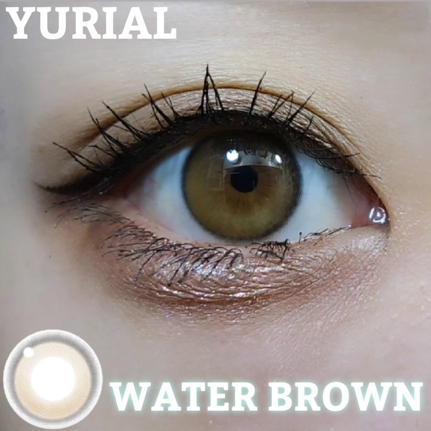 YURIAL 1DAY/URIA i-DOL/ワンデー（１DAY）カラコンを使ったクチコミ（1枚目）