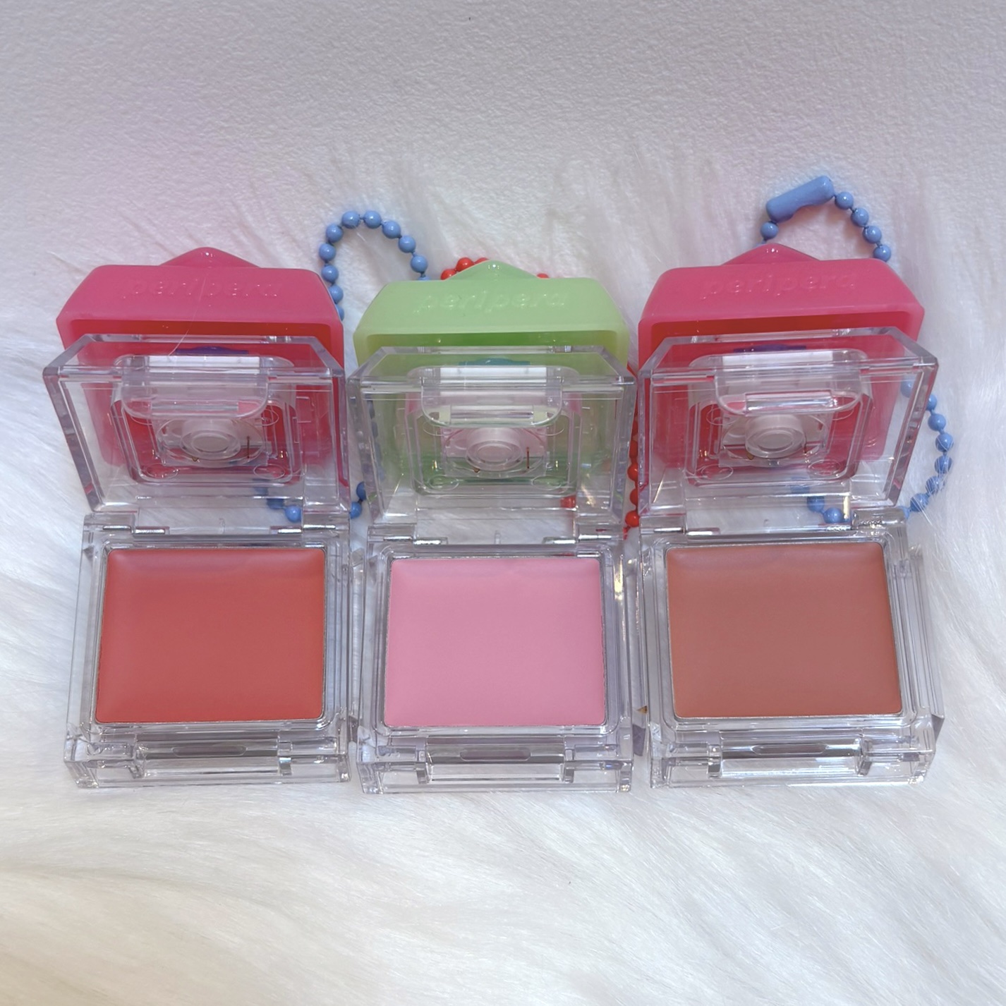 ペリペラ トック ブラッシュ キーキャップ/PERIPERA/パウダーチークを使ったクチコミ（2枚目）