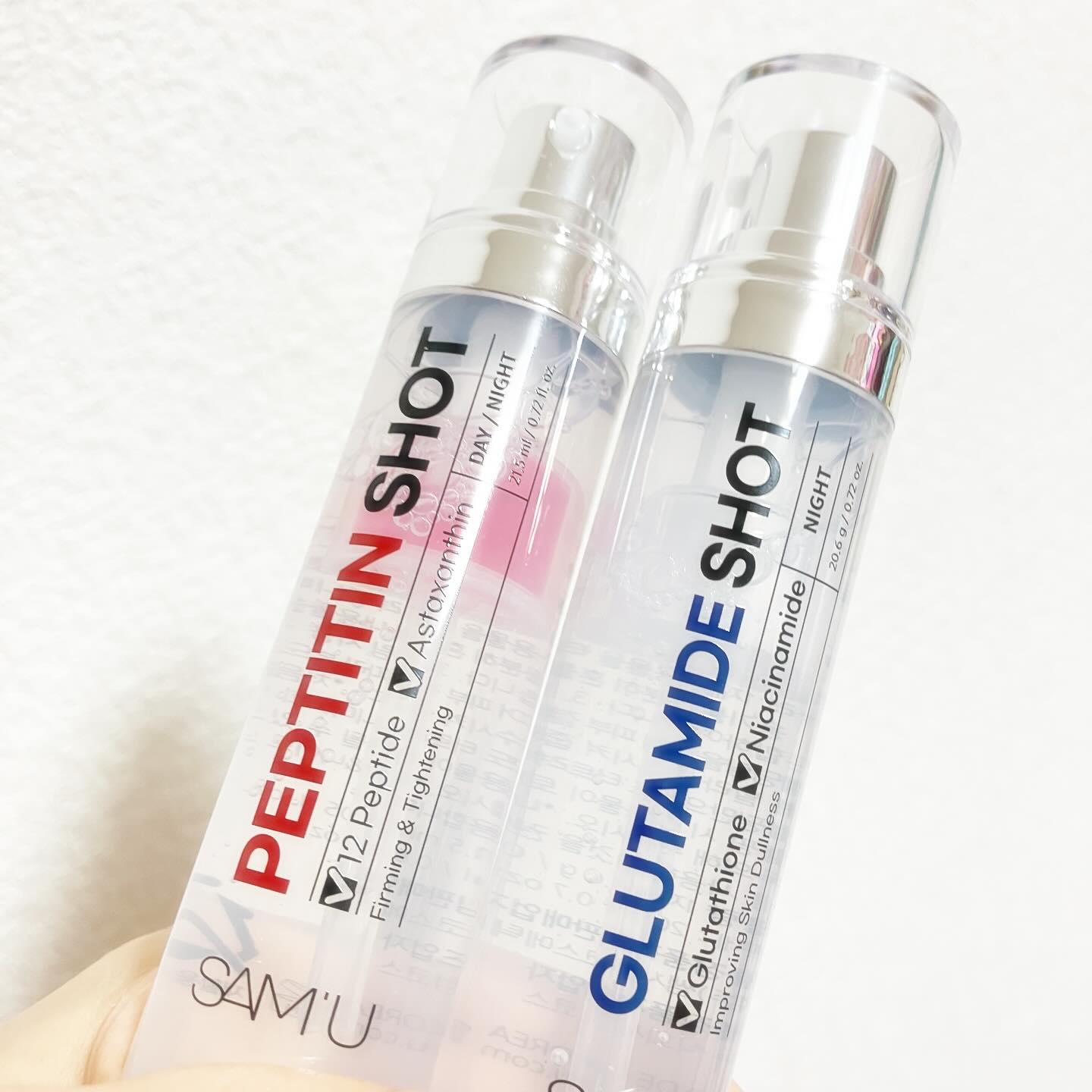 シナジーショットエディション/SAM'U/スキンケアキットを使ったクチコミ（2枚目）